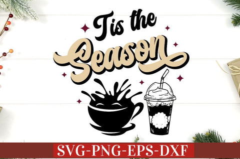 Retro Christmas Coffee SVG Bundle SVG DESIGNISTIC 