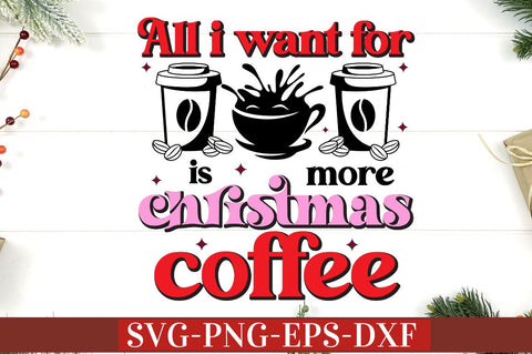 Retro Christmas Coffee SVG Bundle SVG DESIGNISTIC 