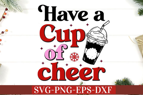 Retro Christmas Coffee SVG Bundle SVG DESIGNISTIC 