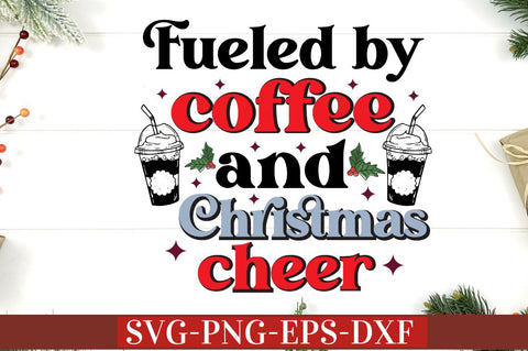 Retro Christmas Coffee SVG Bundle SVG DESIGNISTIC 