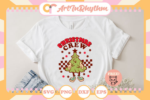 Retro Christmas crew svg SVG Artinrhythm shop 