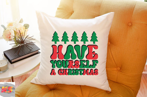 Retro Christmas Design Bundle SVG SVGista 