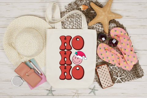 Retro Christmas Ho Ho Ho Sublimation SVG designartist 