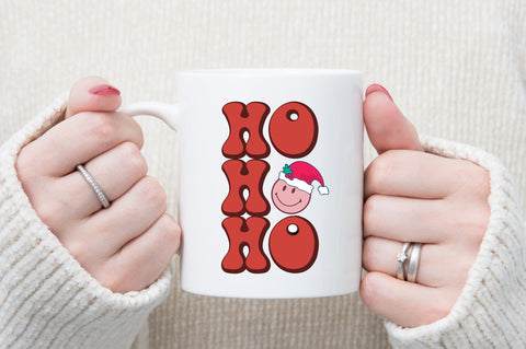Retro Christmas Ho Ho Ho Sublimation SVG designartist 