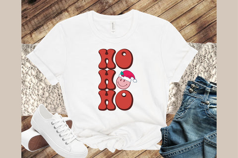 Retro Christmas Ho Ho Ho Sublimation SVG designartist 