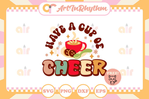 Retro Christmas Hot cocoa svg SVG Artinrhythm shop 