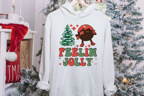 Retro Christmas PNG Sublimation Bundle Sublimation Rupkotha 