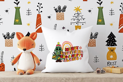 Retro Christmas PNG Sublimation Bundle Sublimation Rupkotha 