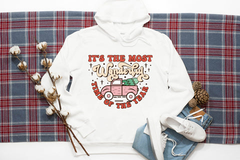 Retro Christmas PNG Sublimation Design Sublimation CraftLabSVG 