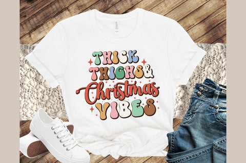 Retro Christmas Quote Sublimation SVG designartist 