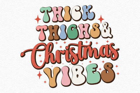 Retro Christmas Quote Sublimation SVG designartist 
