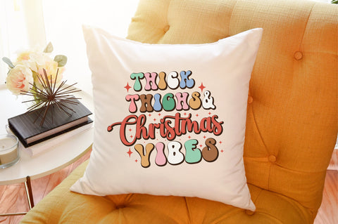 Retro Christmas Quote Sublimation SVG designartist 