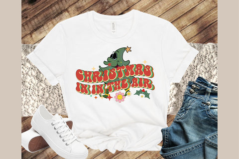 Retro Christmas Quote Sublimation SVG designartist 