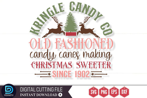 Retro Christmas Sign Svg Bundle SVG DESIGNISTIC 