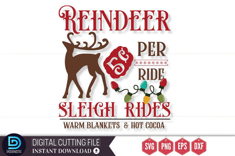 Retro Christmas Sign Svg Bundle SVG DESIGNISTIC 