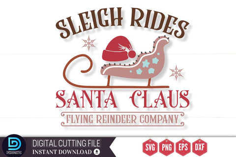 Retro Christmas Sign Svg Bundle SVG DESIGNISTIC 