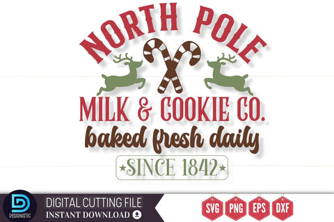 Retro Christmas Sign Svg Bundle SVG DESIGNISTIC 