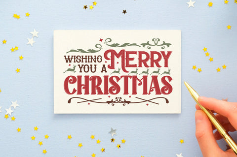 Retro Christmas Sign SVG Bundle, Vintage Christmas Sign Bundle SVG Shetara Begum 