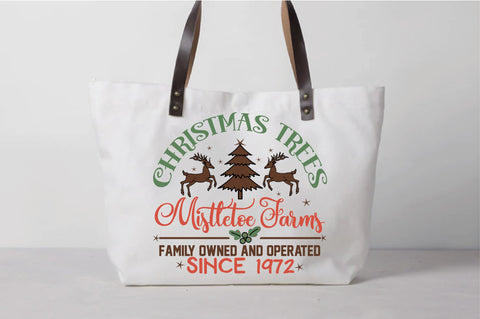 Retro Christmas Sign SVG Design Bundle Sublimation Creativeart88 