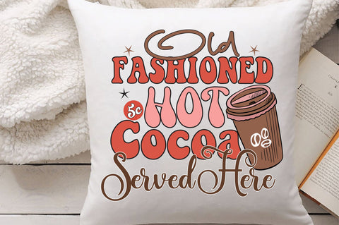 Retro Christmas Sign SVG Design Bundle Sublimation Creativeart88 