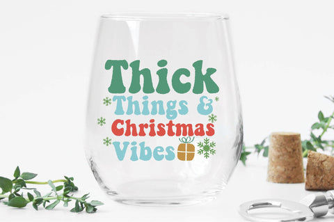 Retro Christmas Sublimation Bundle Sublimation Creativeart88 