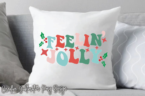 Retro Christmas Sublimation Bundle Sublimation Creativeart88 