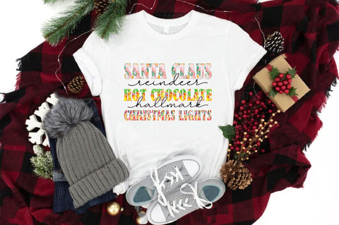 Retro Christmas Sublimation Bundle Sublimation Jagonath Roy 