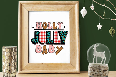 Retro Christmas sublimation Bundle Sublimation SVGArt 