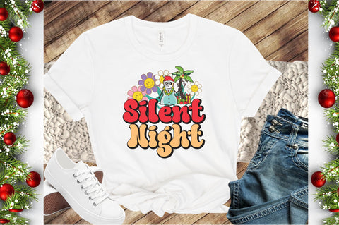 Retro Christmas Sublimation Bundle SVG designartist 