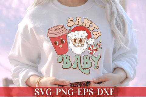 Retro Christmas Sublimation Bundle SVG DESIGNISTIC 