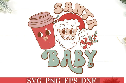 Retro Christmas Sublimation Bundle SVG DESIGNISTIC 