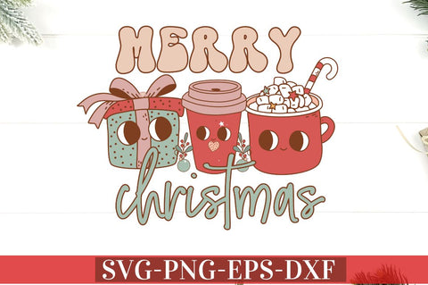 Retro Christmas Sublimation Bundle SVG DESIGNISTIC 
