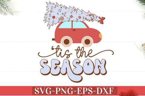 Retro Christmas Sublimation Bundle SVG DESIGNISTIC 