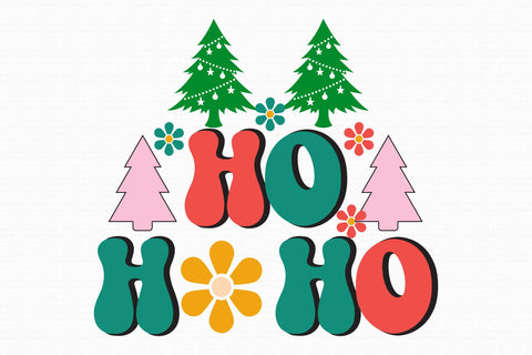 Retro Christmas Sublimation Bundle SVG Rupkotha 