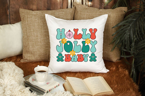 Retro Christmas Sublimation Bundle SVG Rupkotha 