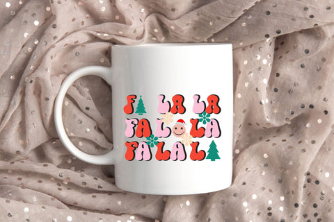 Retro Christmas Sublimation Bundle SVG Rupkotha 