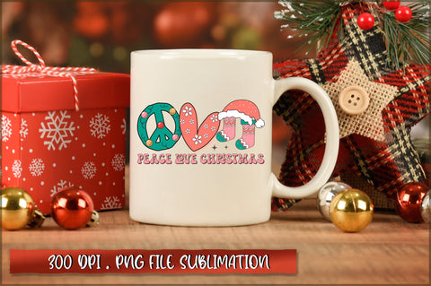 Retro Christmas Sublimation Bundle SVG Shetara Begum 
