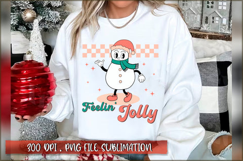 Retro Christmas Sublimation Bundle SVG Shetara Begum 