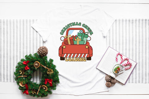 Retro Christmas Sublimation | Christmas Cheer Sublimation CraftLabSVG 