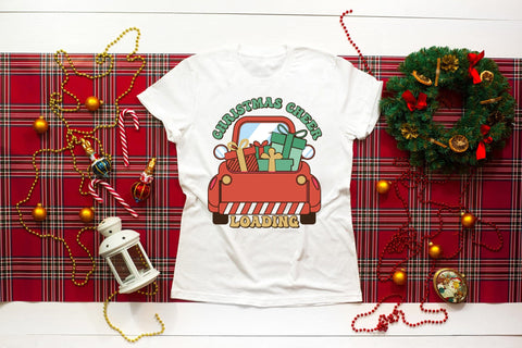 Retro Christmas Sublimation | Christmas Cheer Sublimation CraftLabSVG 