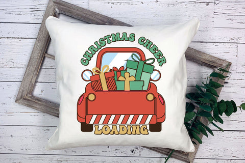 Retro Christmas Sublimation | Christmas Cheer Sublimation CraftLabSVG 