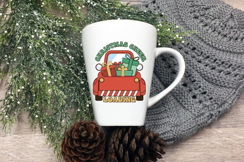 Retro Christmas Sublimation | Christmas Cheer Sublimation CraftLabSVG 