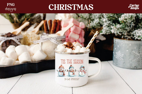 Retro Christmas Sublimation | Christmas Watercolor Sublimation Carla C Designs 