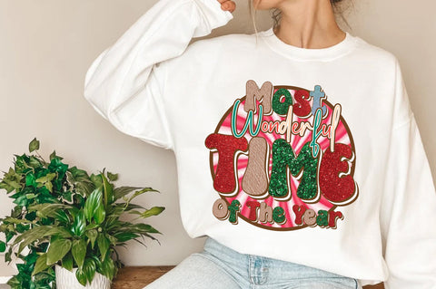 Retro Christmas Sublimation Sublimation Jagonath Roy 