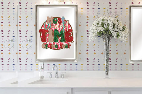 Retro Christmas Sublimation Sublimation Jagonath Roy 