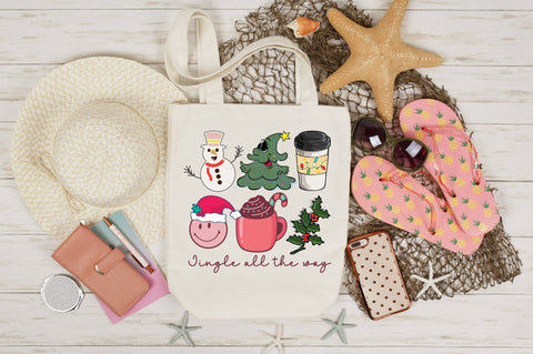 Retro Christmas Sublimation SVG designartist 