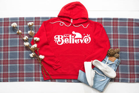 Retro Christmas SVG, Believe SVG Cut File SVG CraftLabSVG 