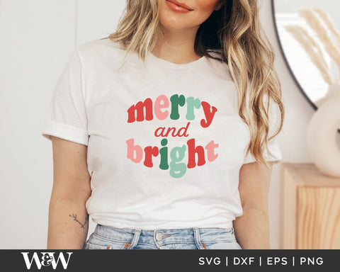 Retro Christmas SVG Bundle | Christmas Shirt SVG Bundle SVG Wood And Walt 