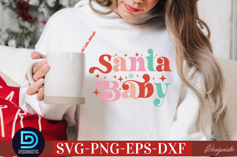 Retro Christmas SVG Bundle, Retro Christmas Bundle SVG DESIGNISTIC 