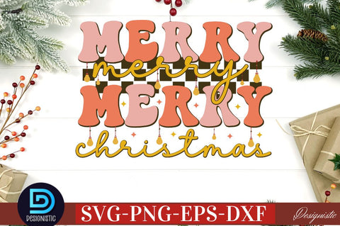 Retro Christmas SVG Bundle, Retro Christmas Bundle SVG DESIGNISTIC 